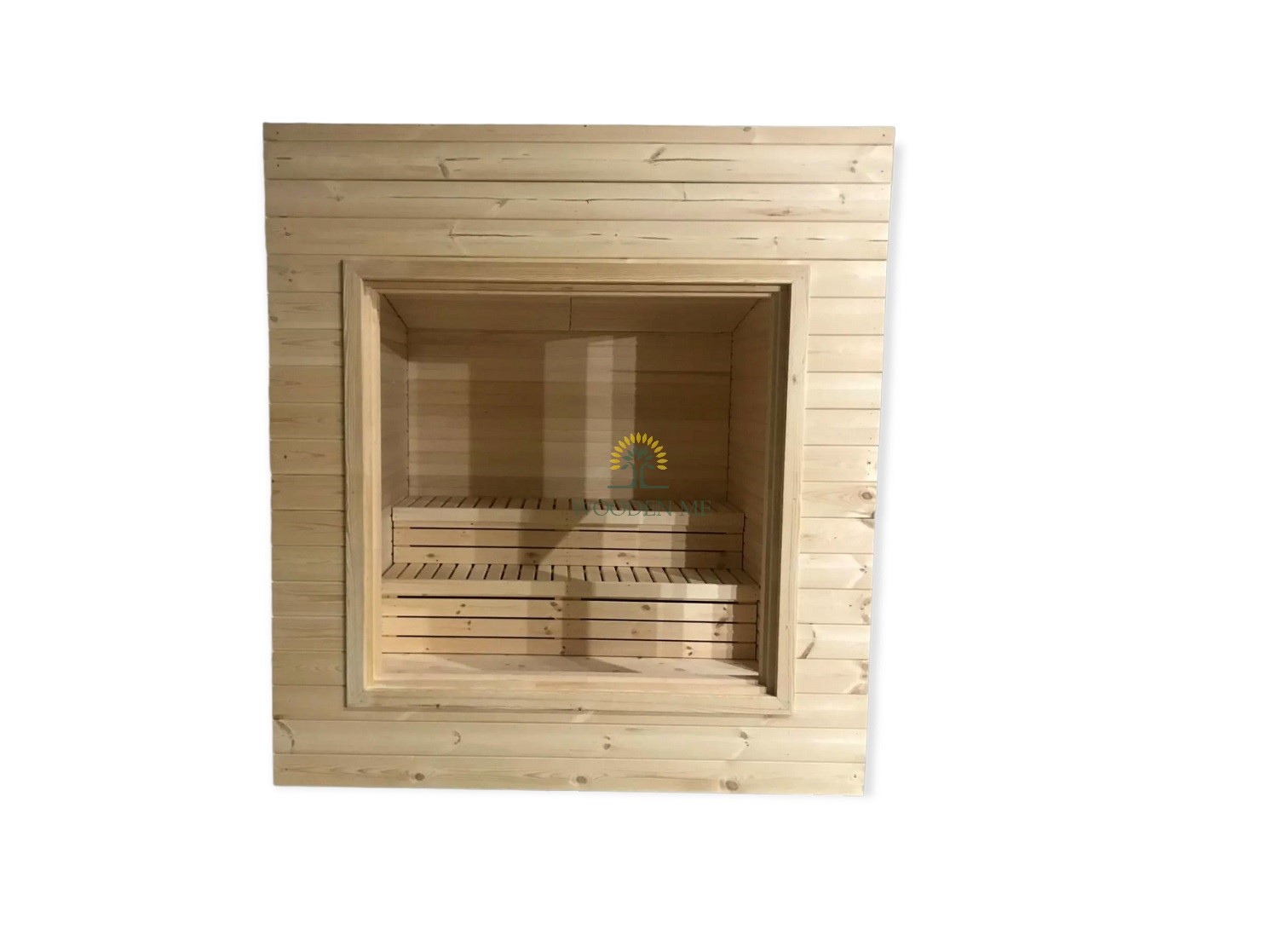 Fenêtre de sauna panoramique 1620 mm x 1600 mm